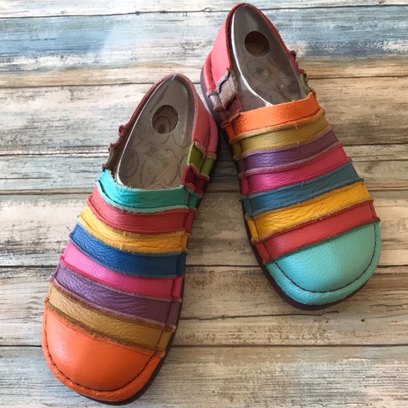 New Colorful Leather Shoes 8 - Picture 1 of 8